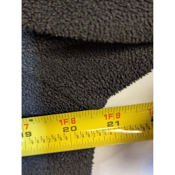 Bob Mackie Wearable Art Black Embroidered Housecoat Robe W/ Zip & Pink Heart Des - Picture 7 of 10